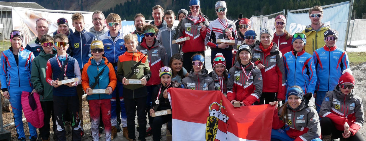 6 Medaillen bei der Biathlon ÖM 2024 für den SC Leogang.